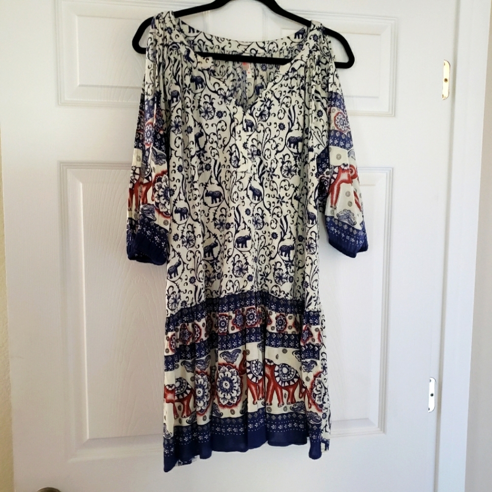 Women's  Boho Cotton  Top